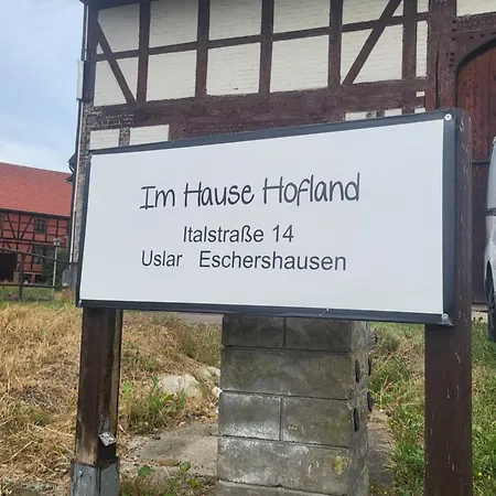 'im Hause Hofland' Casa de hóspedes Uslar